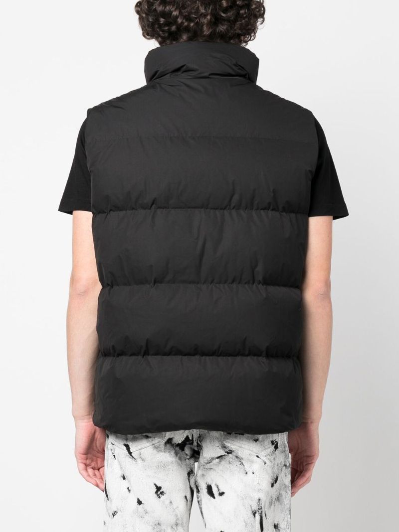 Black Padded Gilet