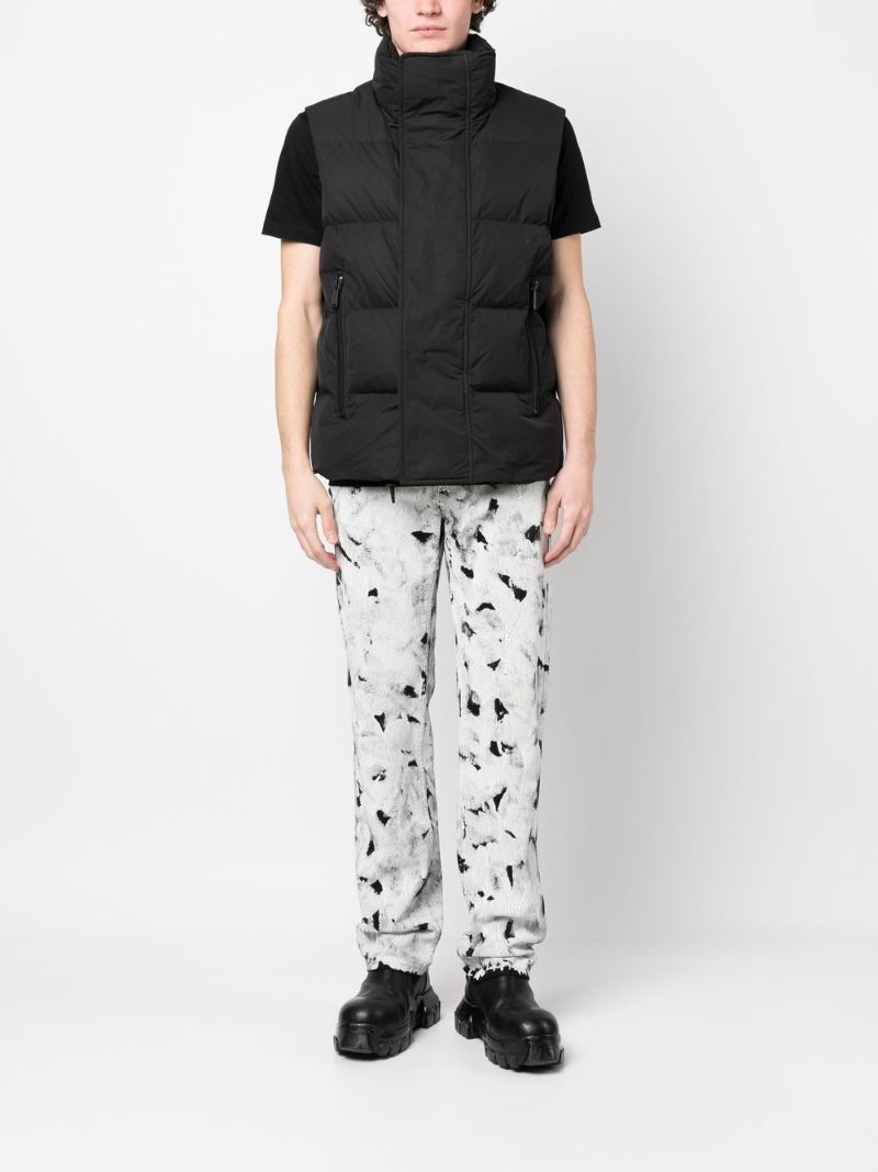 Black Padded Gilet