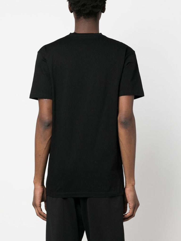 Black Icon Logo Print T-shirt
