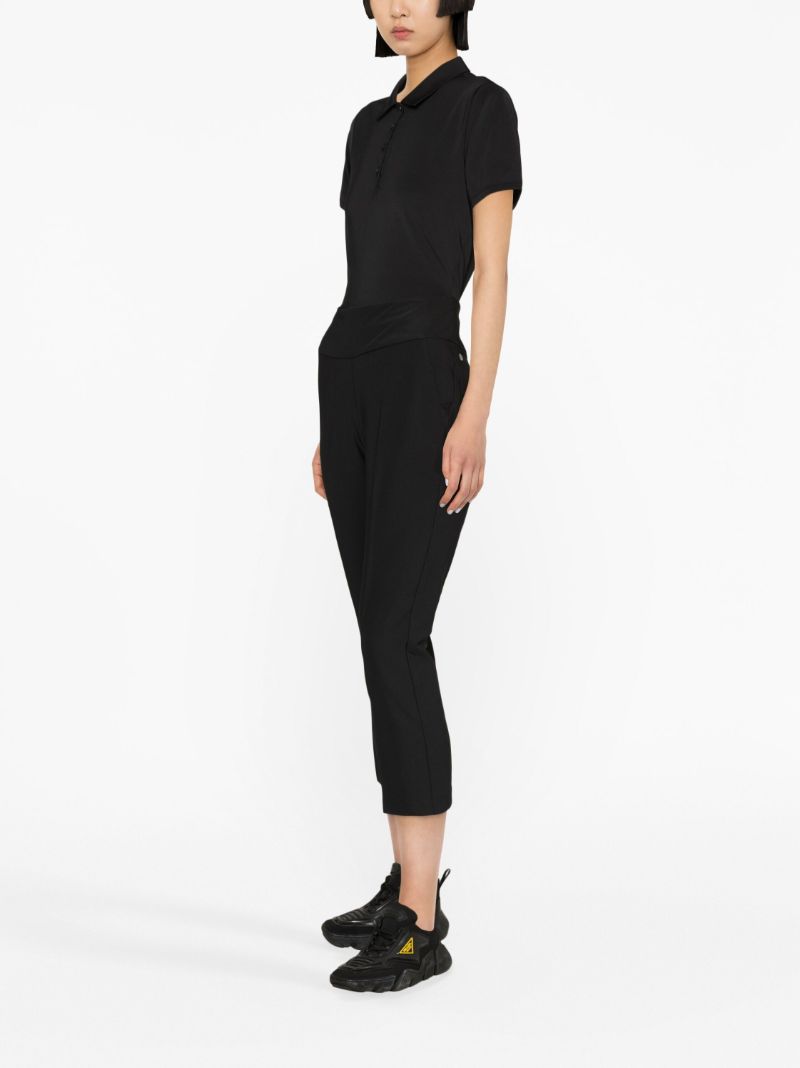Black Cropped Trousers