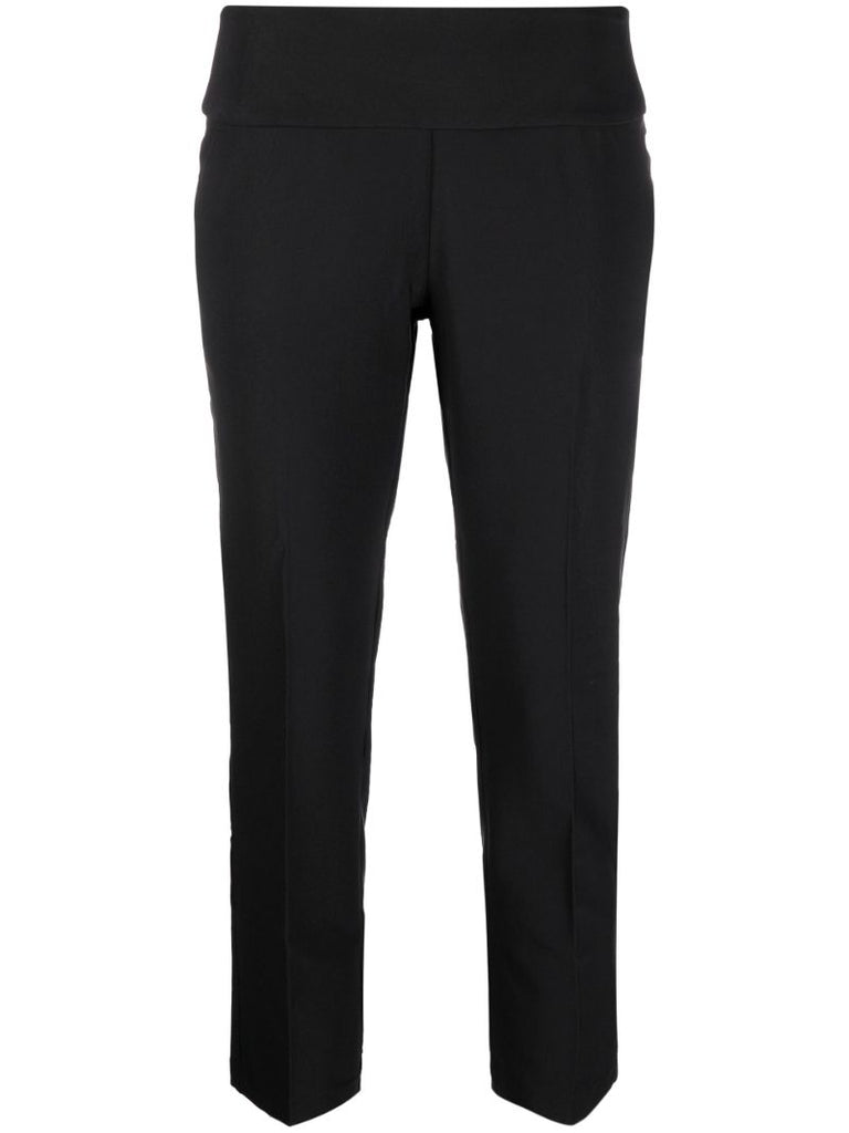 Black Cropped Trousers
