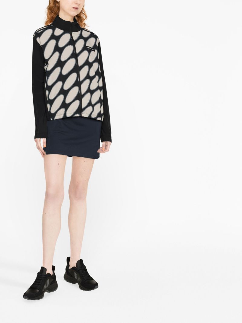 X Marimekko Black Printed Track Jacket