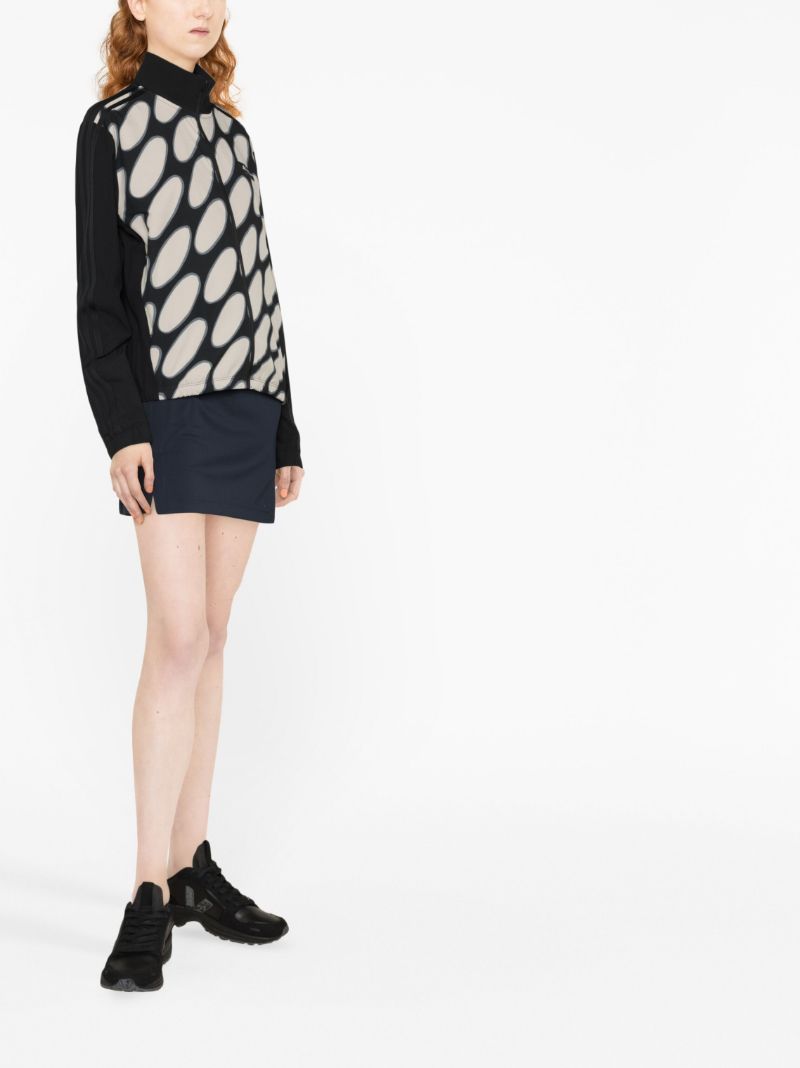 X Marimekko Black Printed Track Jacket