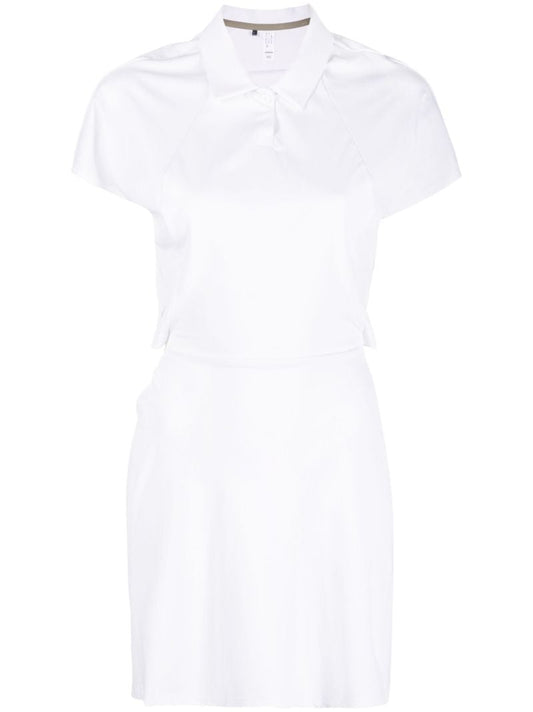 White Go-to Short-sleeved Golf Dress
