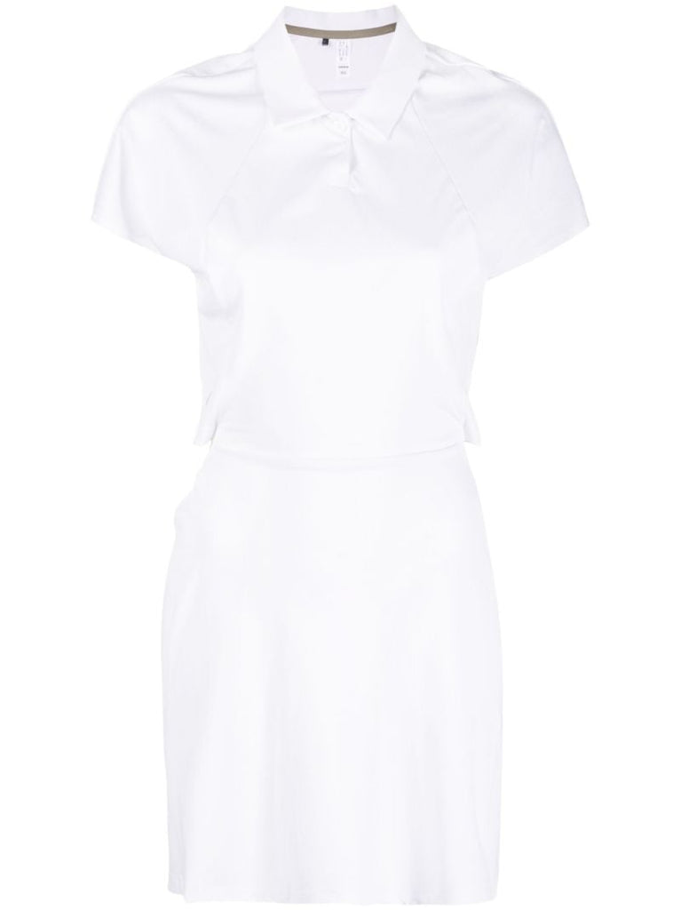 White Go-to Short-sleeved Golf Dress