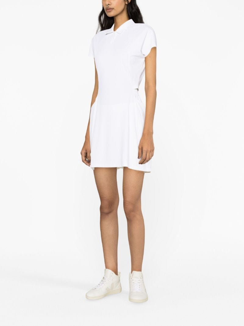 White Go-to Short-sleeved Golf Dress
