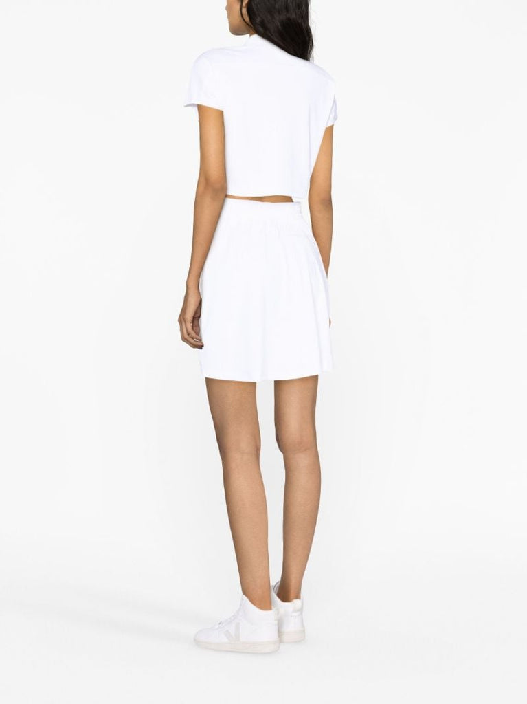 White Go-to Short-sleeved Golf Dress