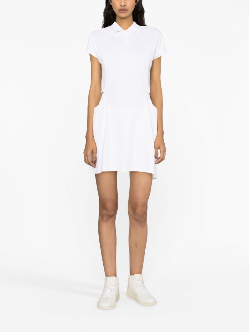White Go-to Short-sleeved Golf Dress