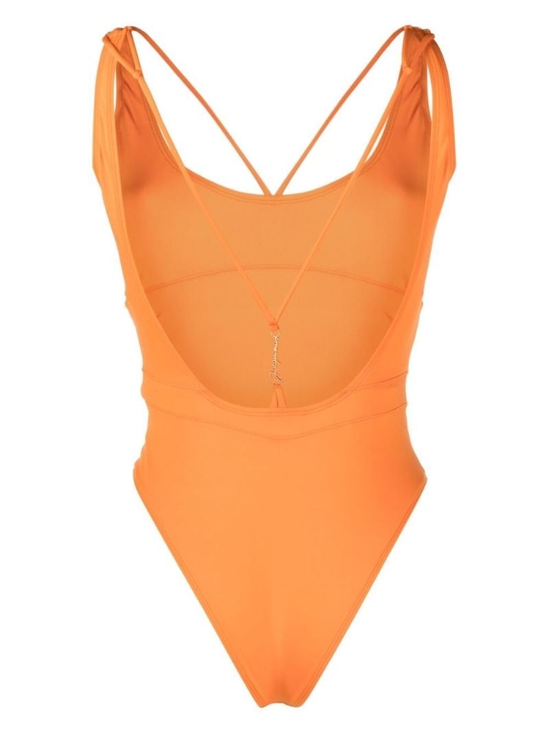 Orange Le Maillot Signature Swimsuit