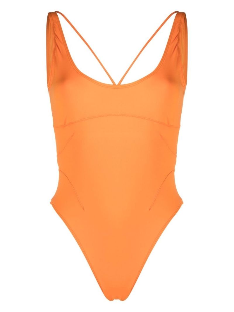 Orange Le Maillot Signature Swimsuit