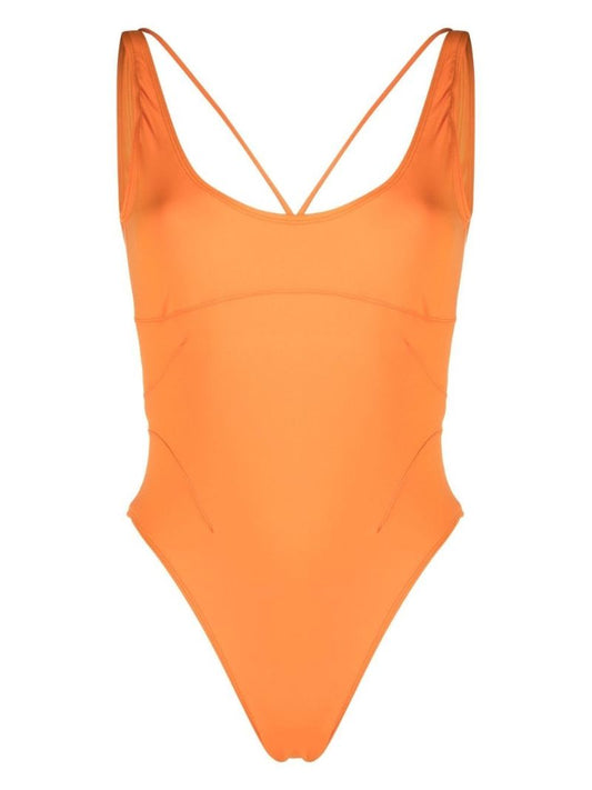 Orange Le Maillot Signature Swimsuit