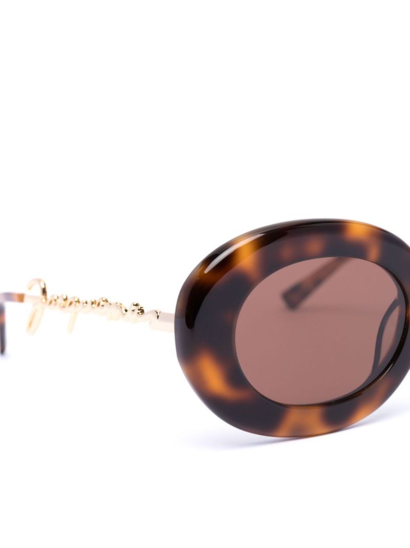 Brown Les Lunettes Pralu Sunglasses