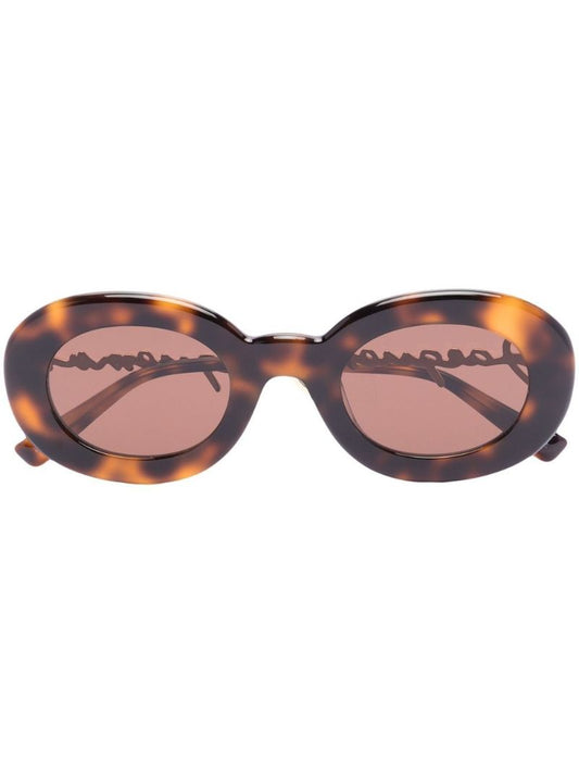 Brown Les Lunettes Pralu Sunglasses