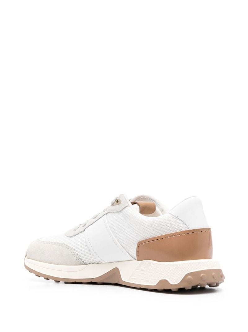 White Low-top Leather Sneakers