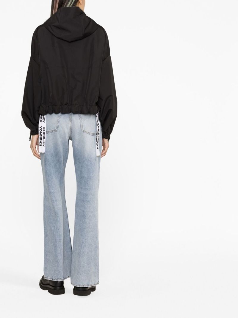 Black Khris Cropped Jacket