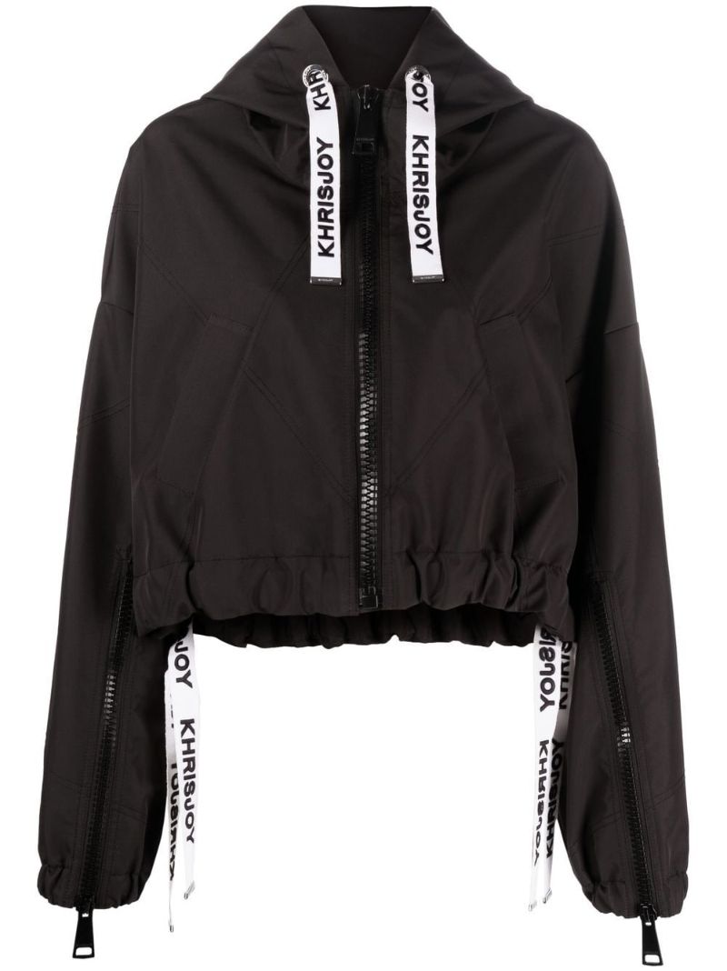 Black Khris Cropped Jacket