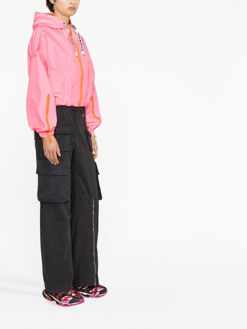 Pink Khris Cropped Jacket