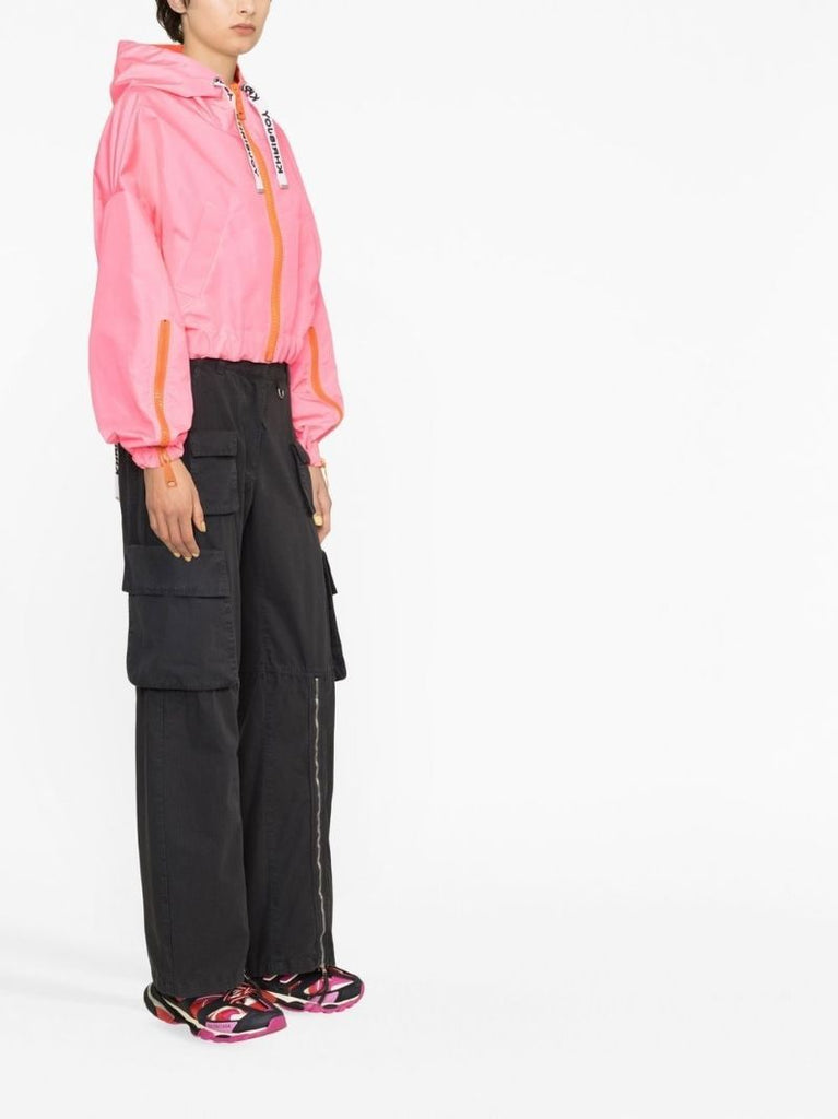 Pink Khris Cropped Jacket