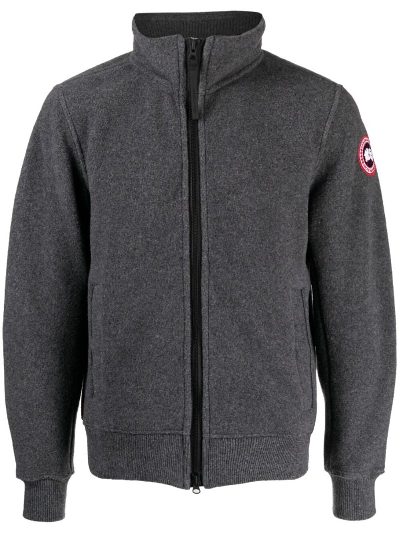 Grey Lawson Fleece Jacket