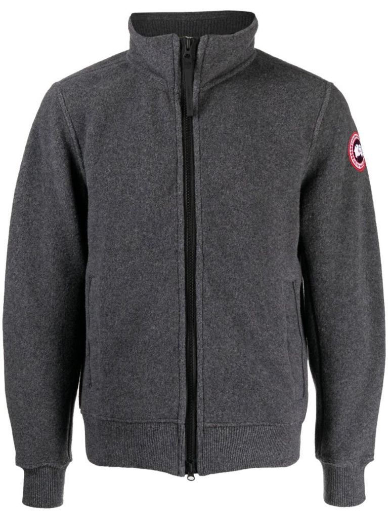 Grey Lawson Fleece Jacket