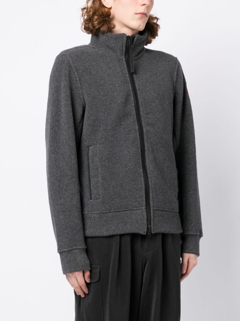 Grey Lawson Fleece Jacket