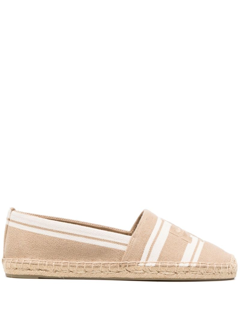 Neutral Striped Espadrilles