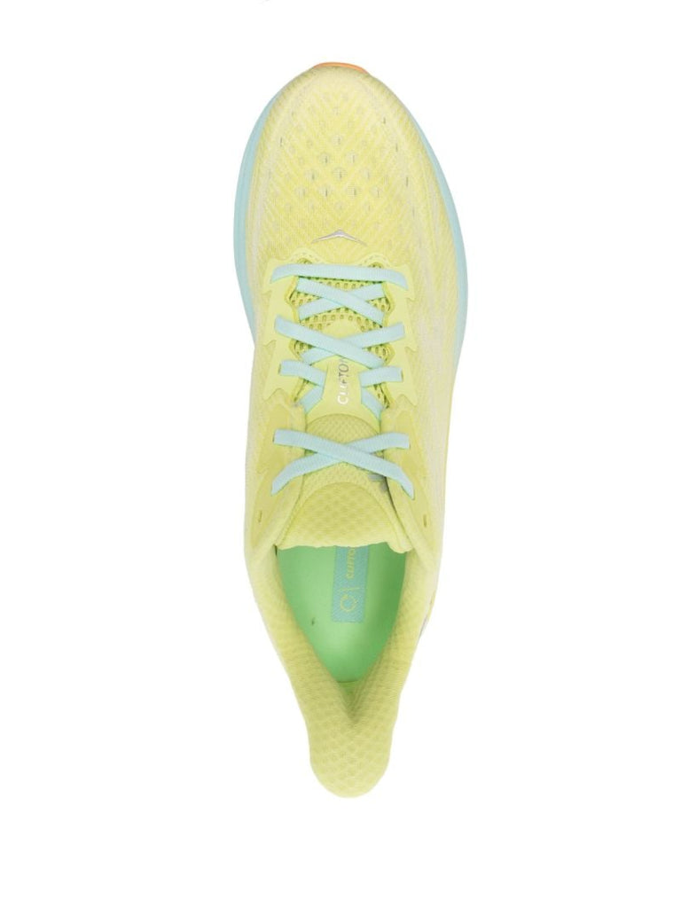 Yellow Clifton 9 Running Sneakers