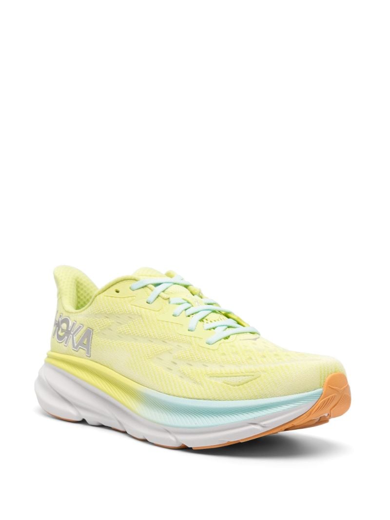 Yellow Clifton 9 Running Sneakers