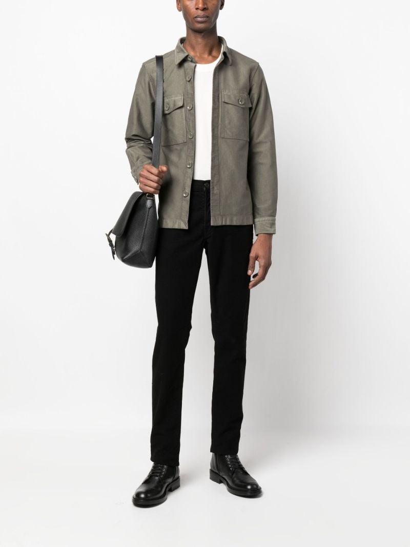 Neutral Long Sleeve Cotton Shirt
