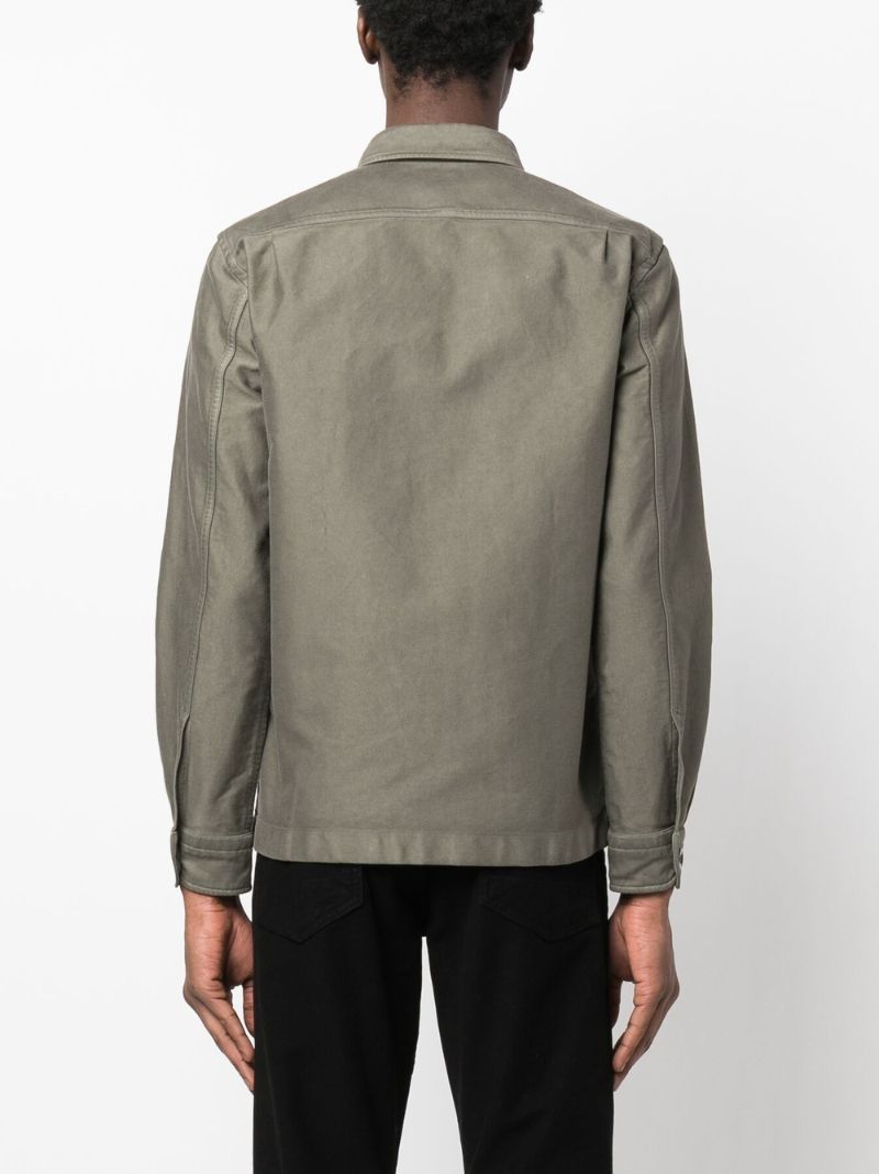 Neutral Long Sleeve Cotton Shirt