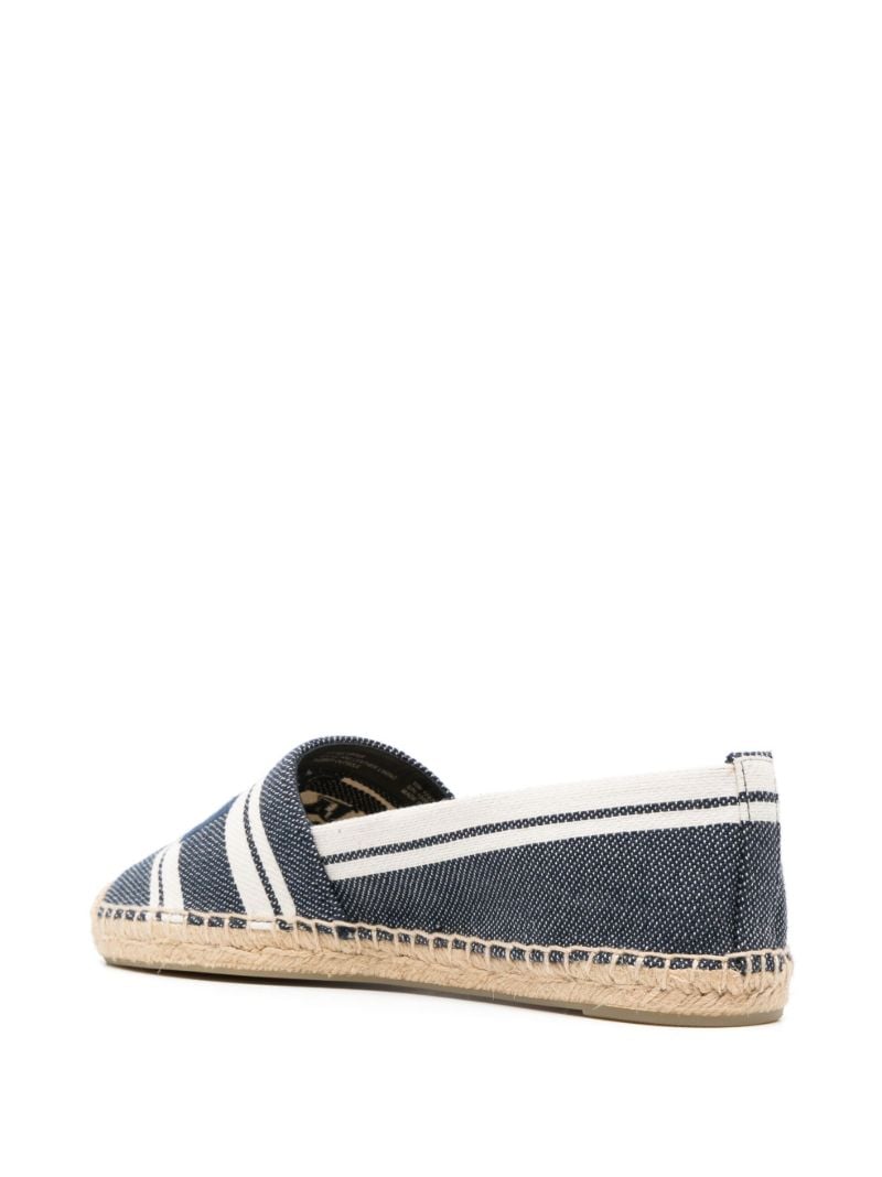Blue Striped Espadrilles
