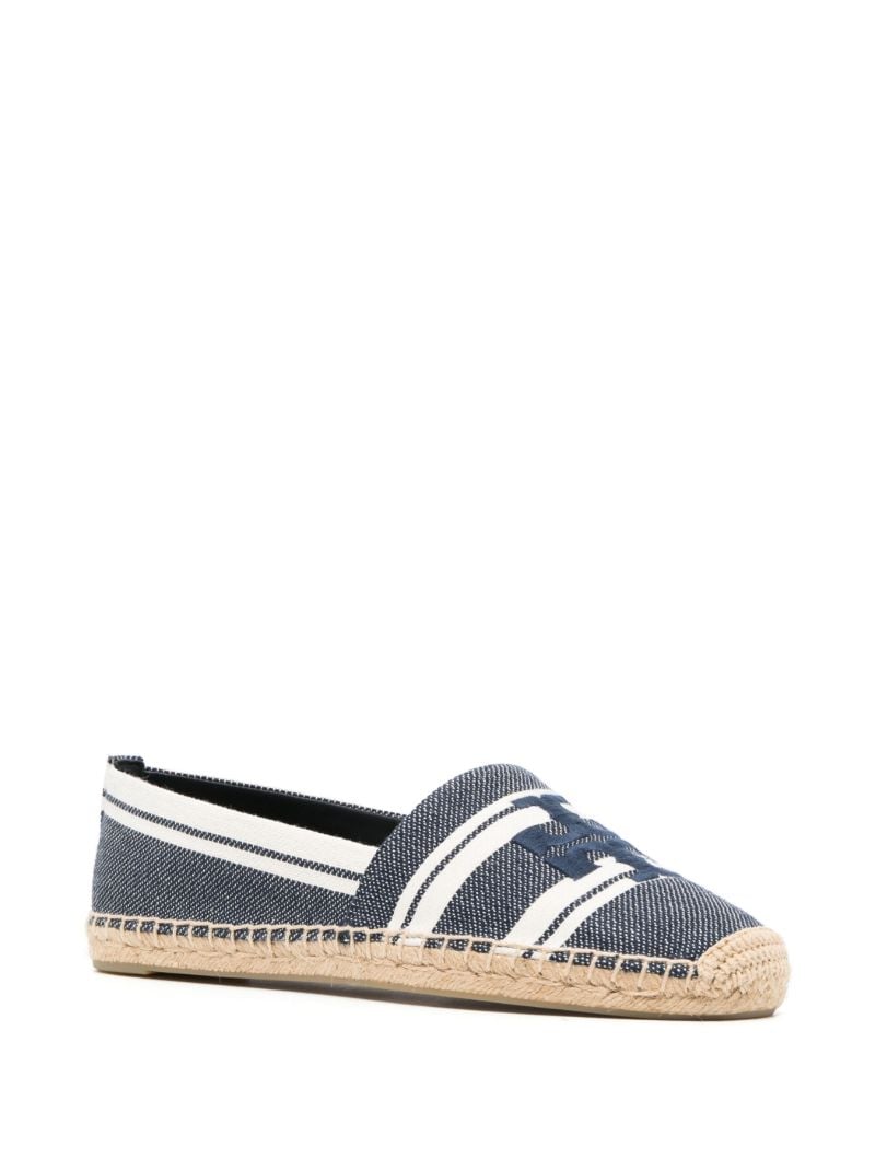 Blue Striped Espadrilles