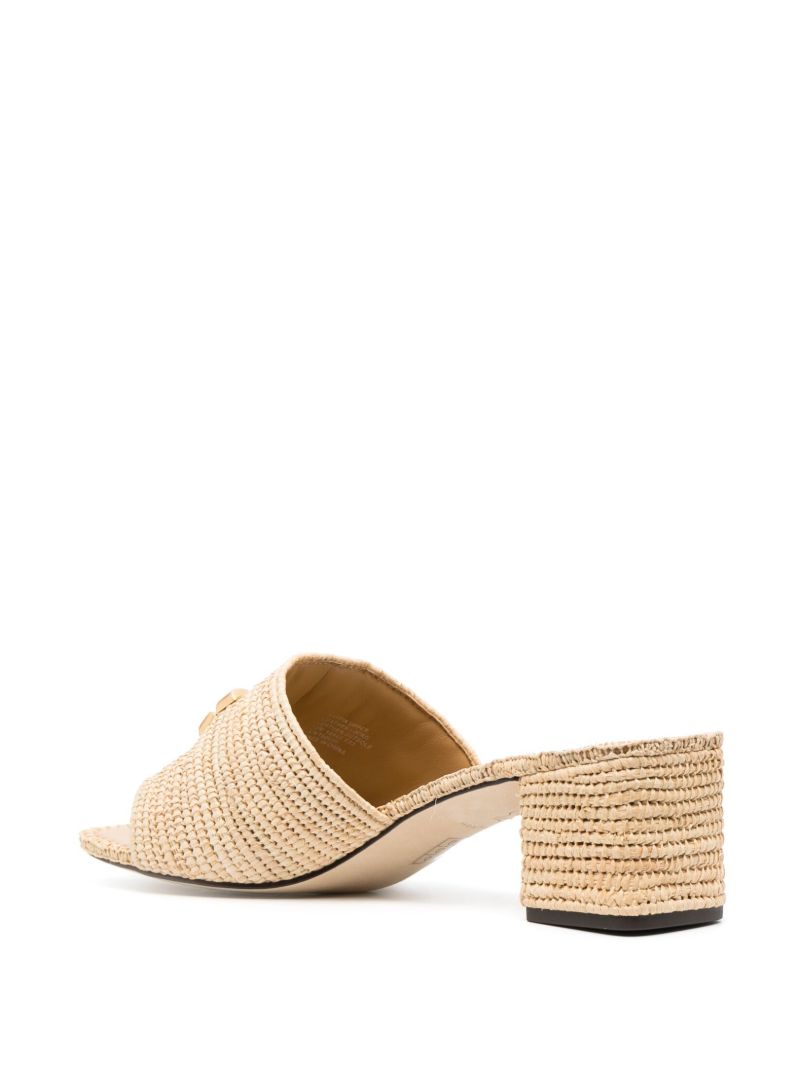 Beige Eleanor 55m Mules