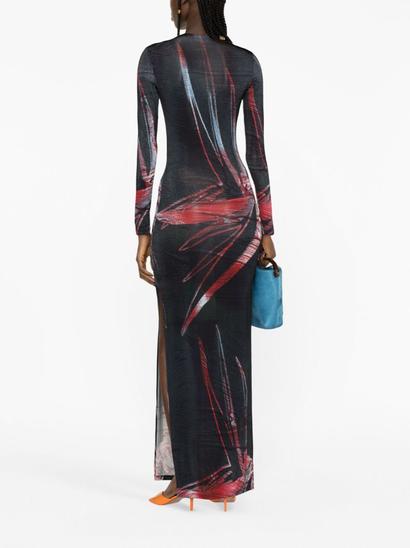 Grey High Tide Maxi Dress
