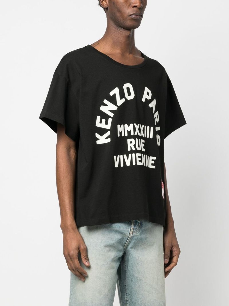 Black Rue Vivienne Print T-shirt