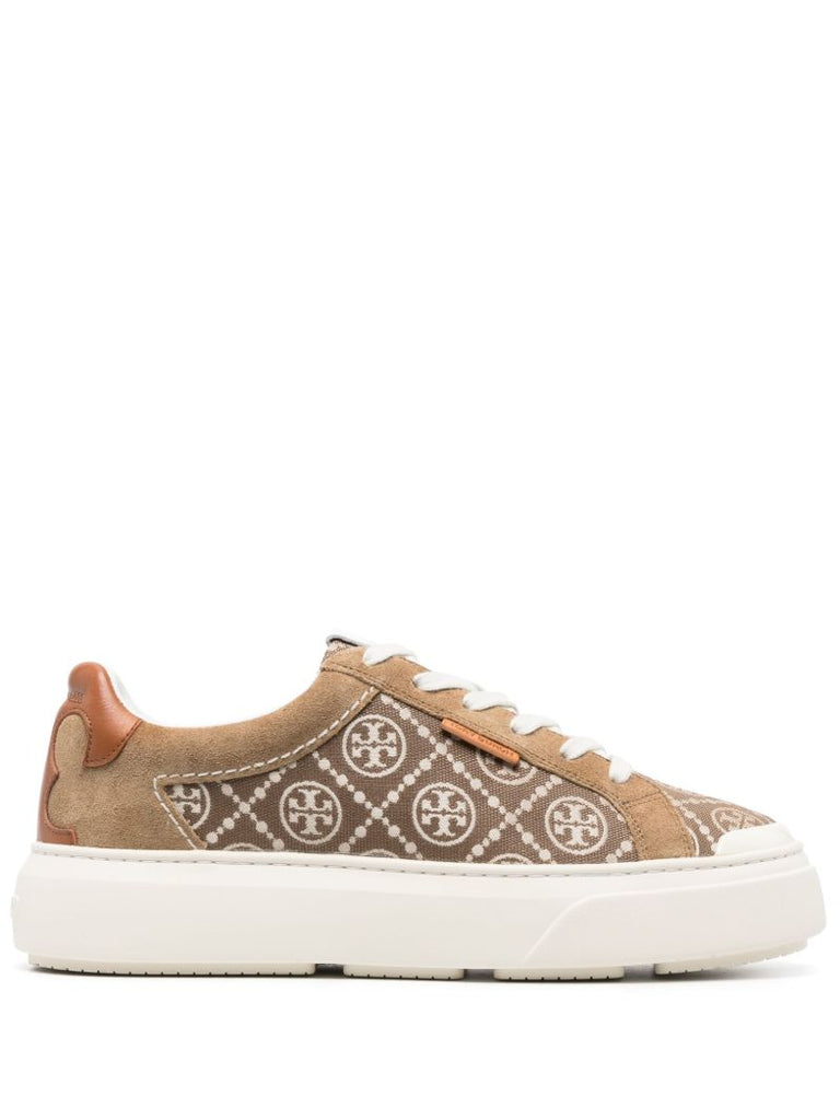 Brown Ladybug Monogram Sneakers