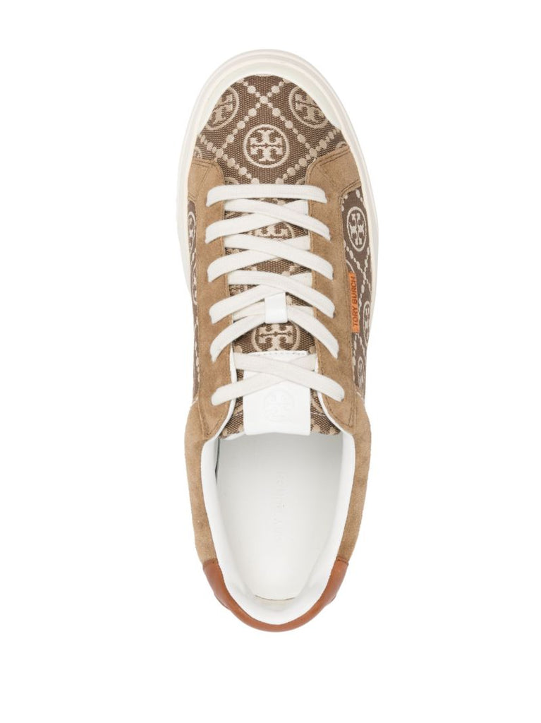 Brown Ladybug Monogram Sneakers
