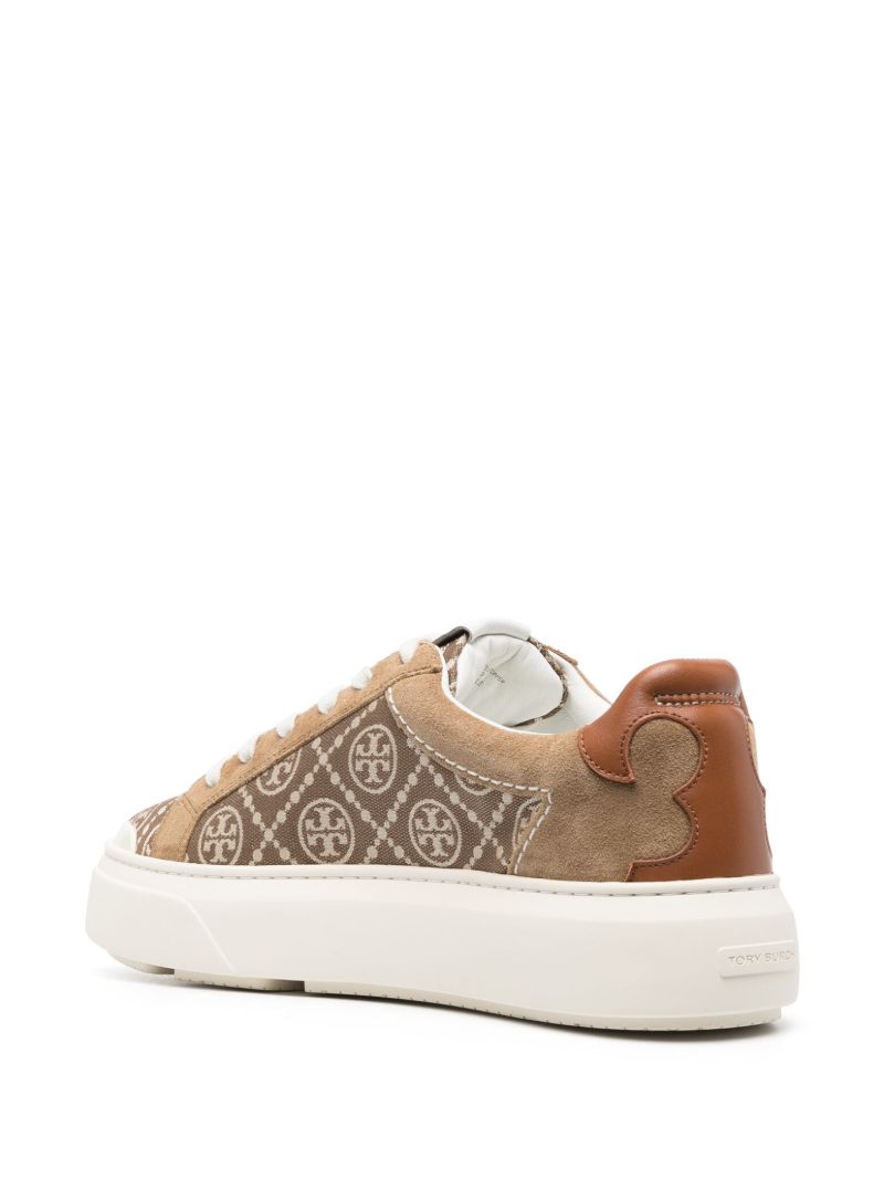 Brown Ladybug Monogram Sneakers