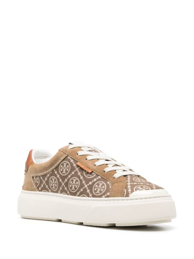 Brown Ladybug Monogram Sneakers