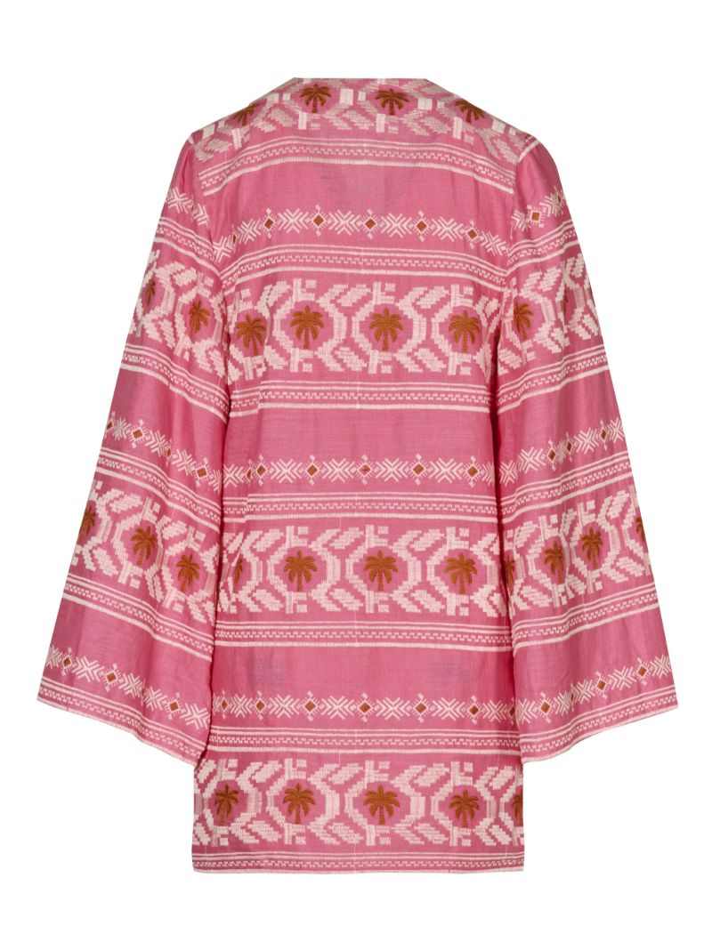 Pink Apurimac Tunic Mini Dress