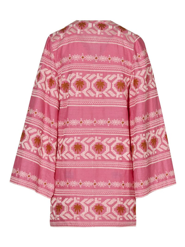 Pink Apurimac Tunic Mini Dress