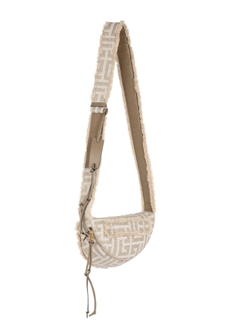 Neutral Monogram Jacquard Belt Bag