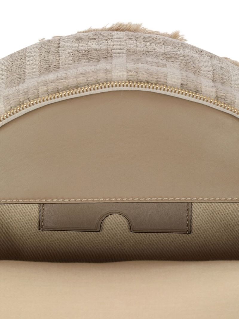 Neutral Monogram Jacquard Belt Bag