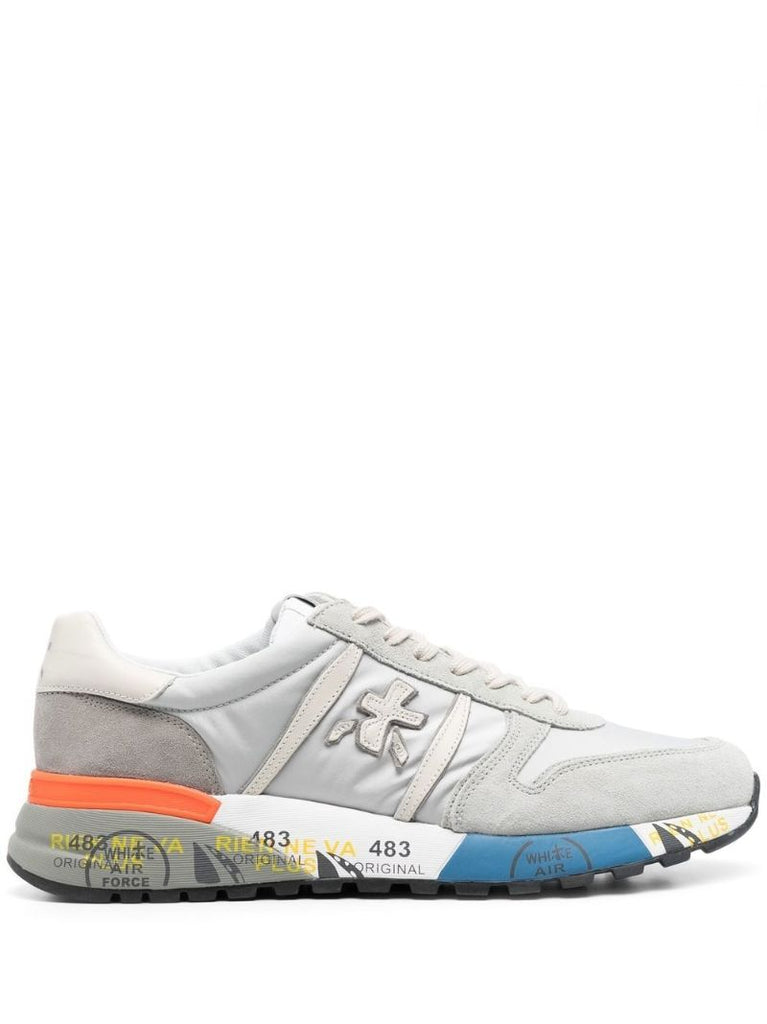 Grey Lander 6130 Suede Sneakers