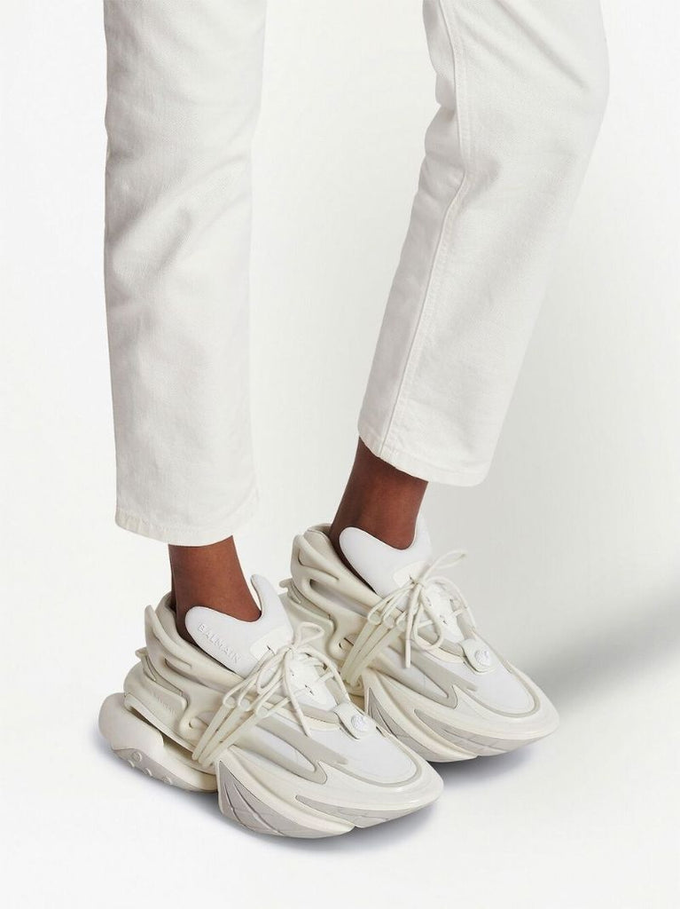 White Unicorn Chunky Sneakers