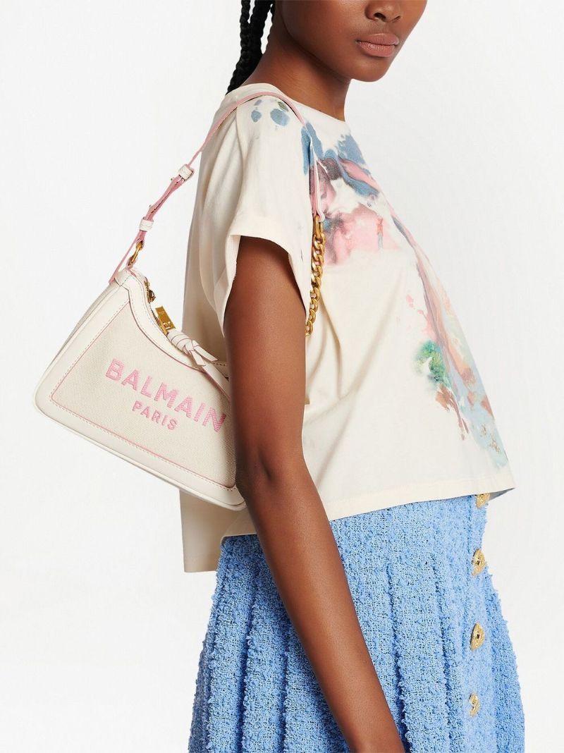 Neutral B-army Logo Shoulder Bag