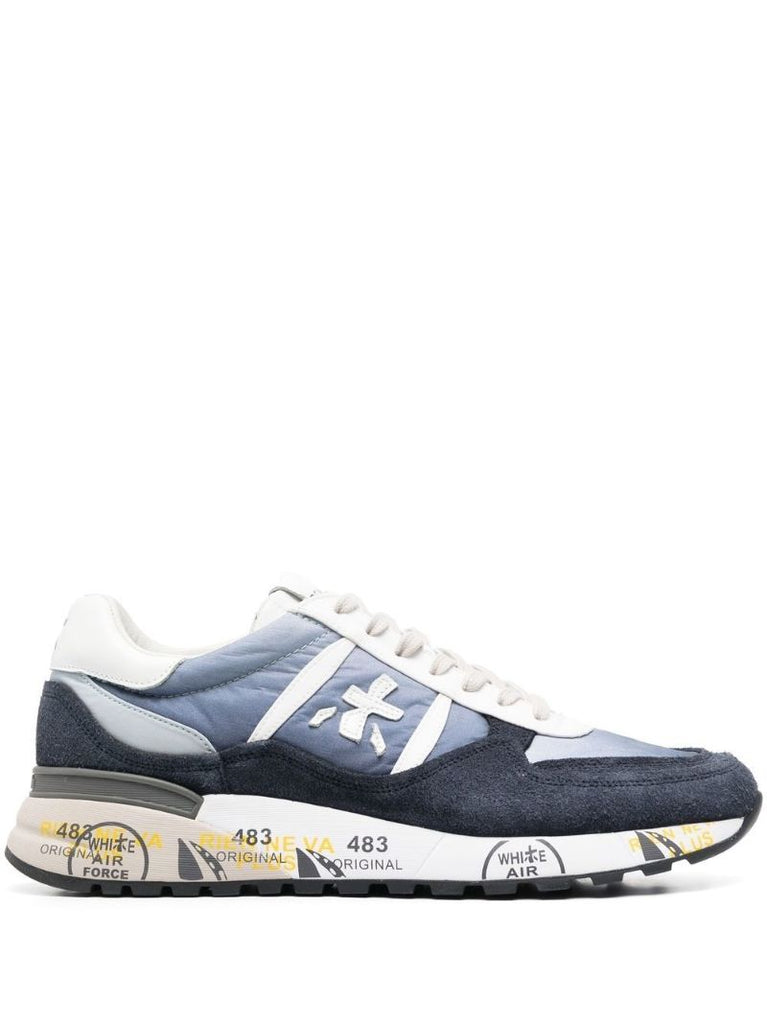 Blue Landeck 6134 Suede Sneakers
