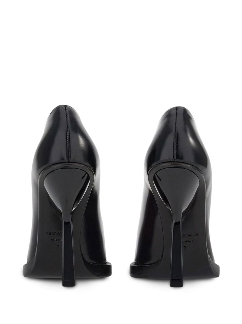 Black 110 Leather Pumps