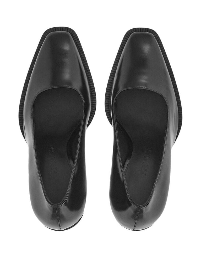 Black 110 Leather Pumps