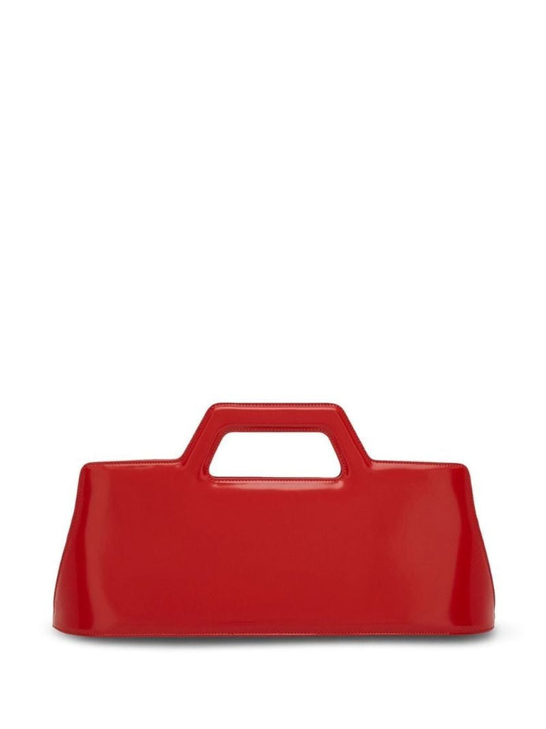 Red Wander East-west Leather Top Handle Bag